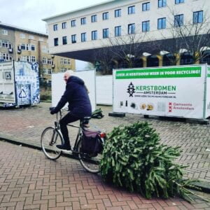 Kerstbomen recycling